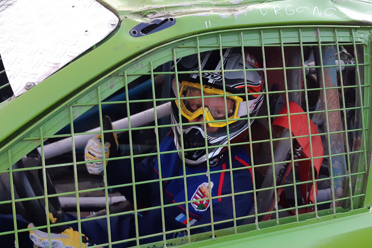 Fényes Lucián és a Keceli autocross