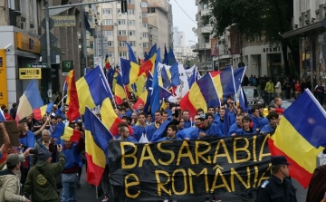 Több ezren tüntettek Románia és a Moldovai köztársaság egyesüléséért