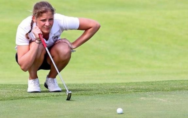 A golfozó Rózsa Csilla sikere Németországban