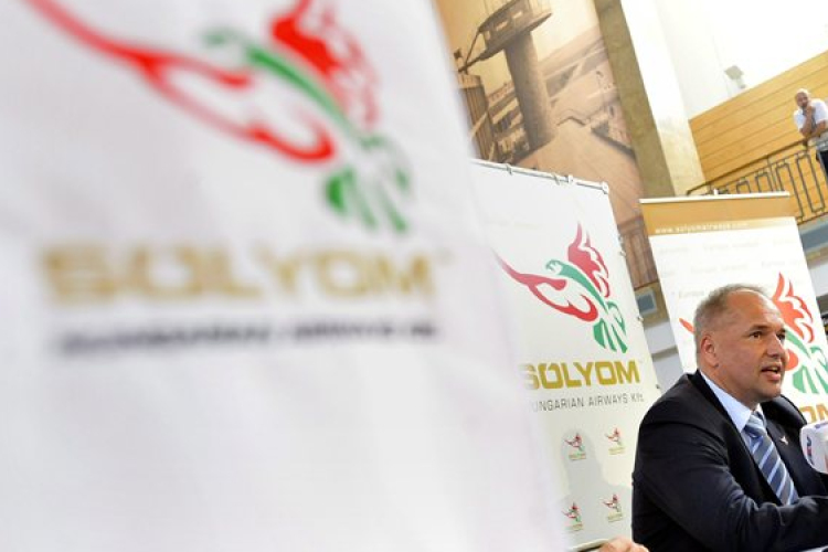 Megérkezett a Sólyom Hungarian Airways első repülőgépe Budapestre