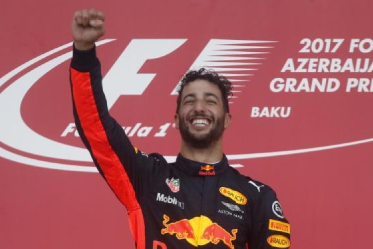 Azeri Nagydíj - Ricciardo nyert, Vettel negyedik, Hamilton ötödik