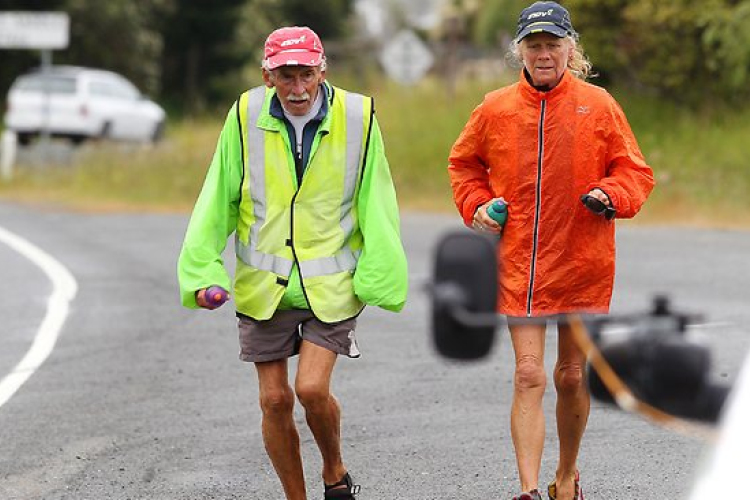 Naponta lefutott egy maratoni távot tavaly egy új-zélandi pár