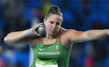 Rio 2016 - Márton Anita országos csúccsal bronzérmes súlylökésben