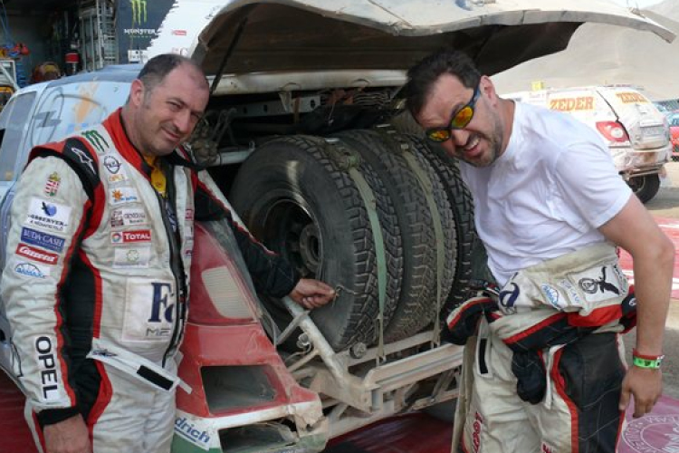 Dakar 2013 - Célban a magyarok
