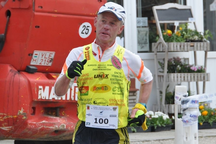 Bogár János extrém maratont nyert Kassán