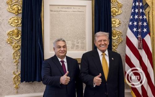 Donald Trump maradéktalan támogatásáról biztosította Orbán Viktor miniszterelnöki újraválasztását
