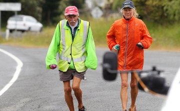 Naponta lefutott egy maratoni távot tavaly egy új-zélandi pár