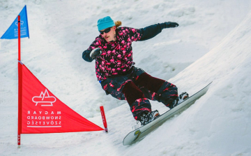 Rangos snowboard versenyt rendeztek Eplényben